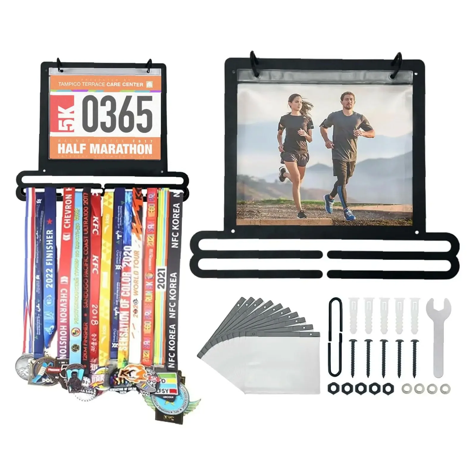 Race Bib - Race Medal and Bib Display Medal