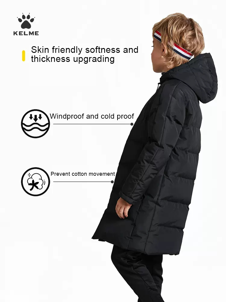 KELME Kid Winter Jacket Long S - огляд і ціна Running Gear Kids