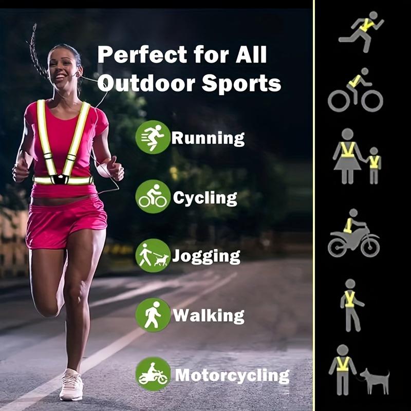 Garter Reflective Safety Vest, - огляд і ціна Running Visibility Gear