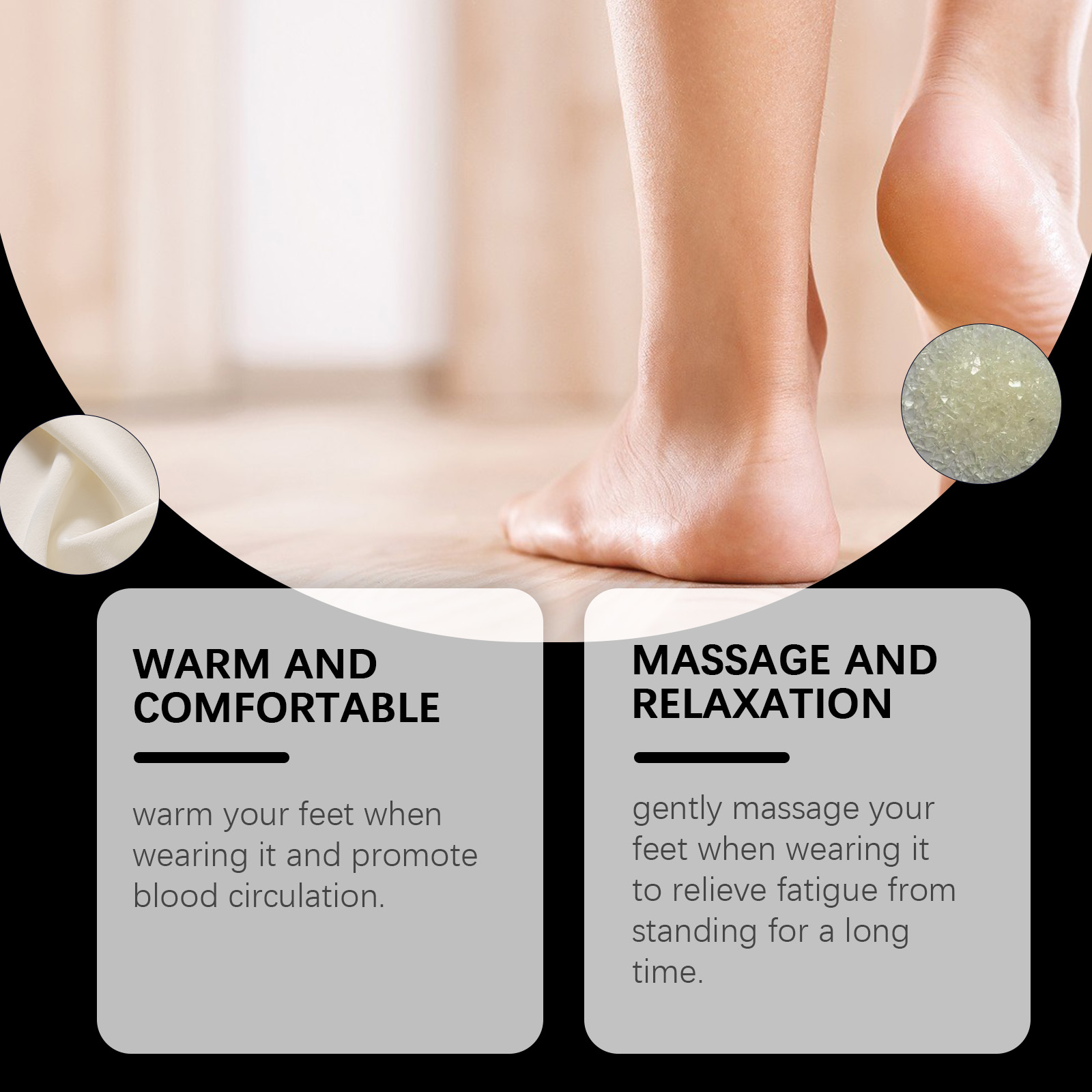Self-Heating Foot Socks, Skin- - огляд і ціна Sports Socks