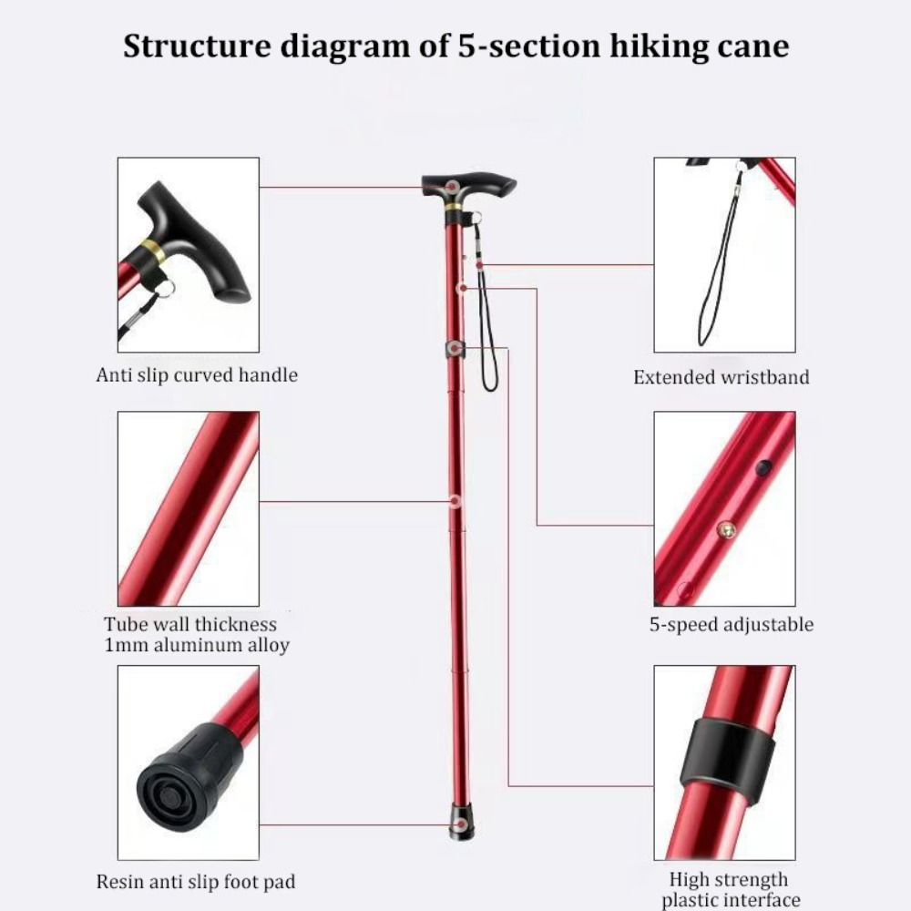 Lightweight Telescopic Trekkin - огляд і ціна Trekking Pole Carbon