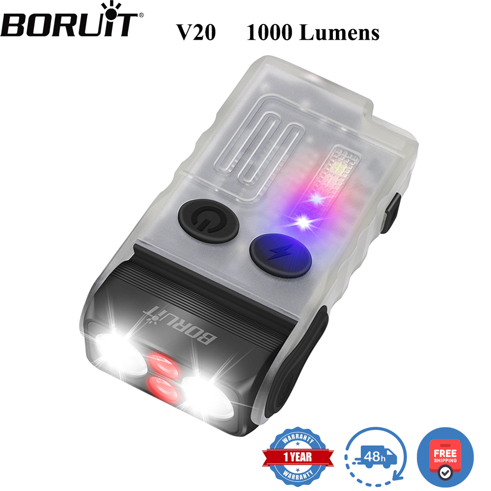 BORUiT V20 Fluorescence Buzzer - огляд і ціна Running Headlamp