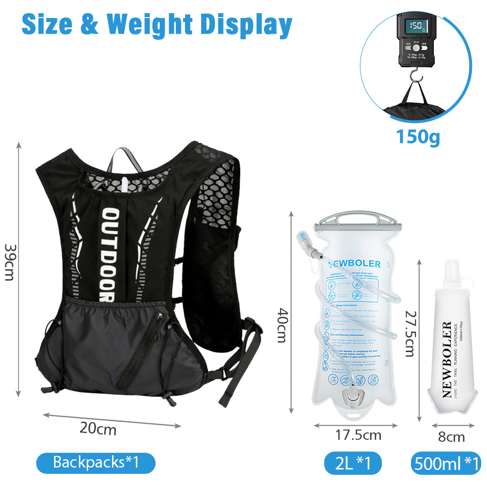NEWBOLER Outdoor Sports Runnin - огляд і ціна Hydration Vest