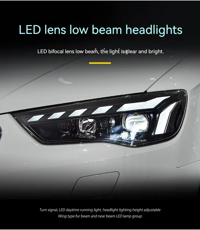 FT Car Lights for Audi A3 Head - огляд і ціна Running Headlamp