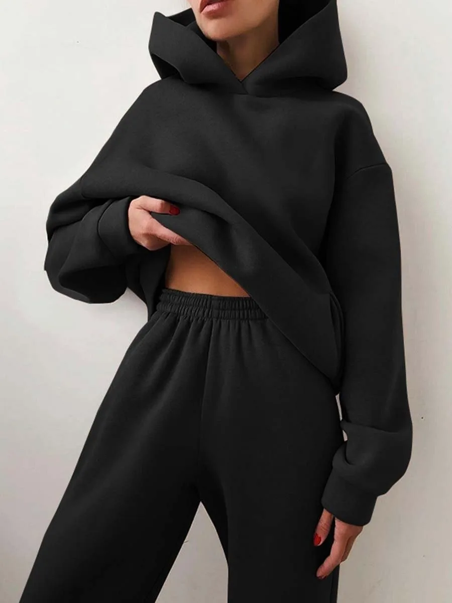 Autumn Winter Women 2 Piece Ou - огляд і ціна Joggers Pants
