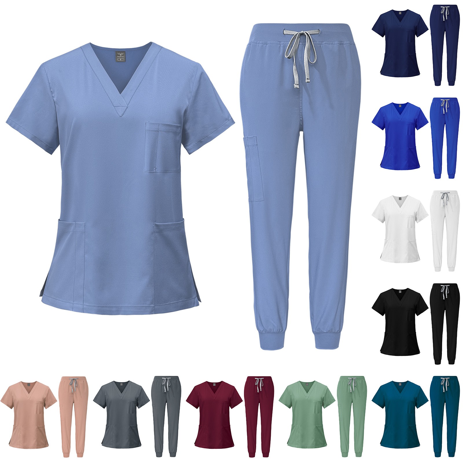 Comfortable Scrubs Uniform Med - огляд і ціна Joggers Pants
