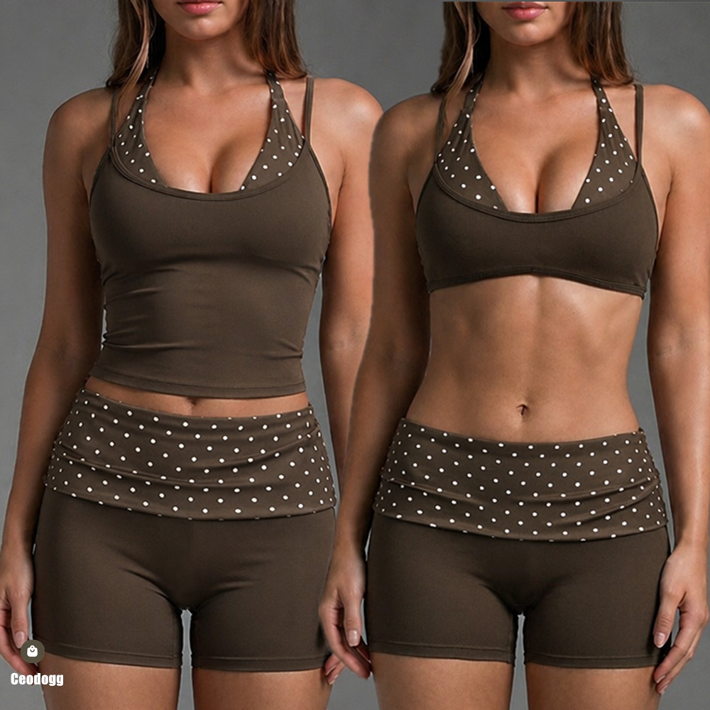 Polka Dot Women Strap Halter Y - огляд і ціна Running Belt
