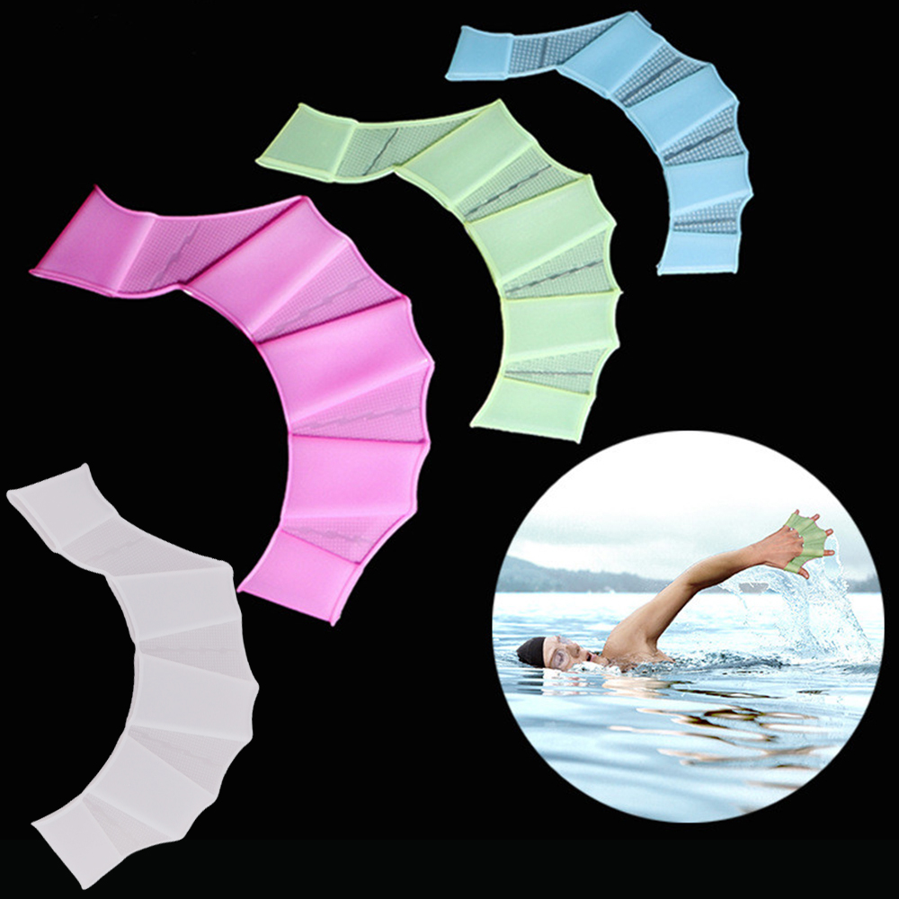 Silicone Swim Fins Hand Paddle - огляд і ціна Running Gear Kids