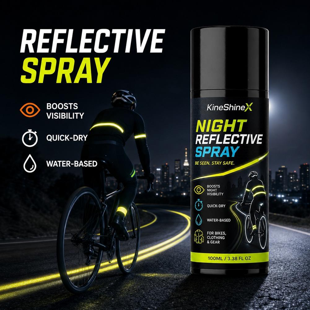 100ml Night Reflective Spray H - огляд і ціна Running Visibility Gear